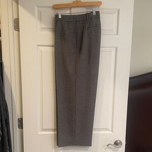 Talbots Black and Cream Straight Leg Pants